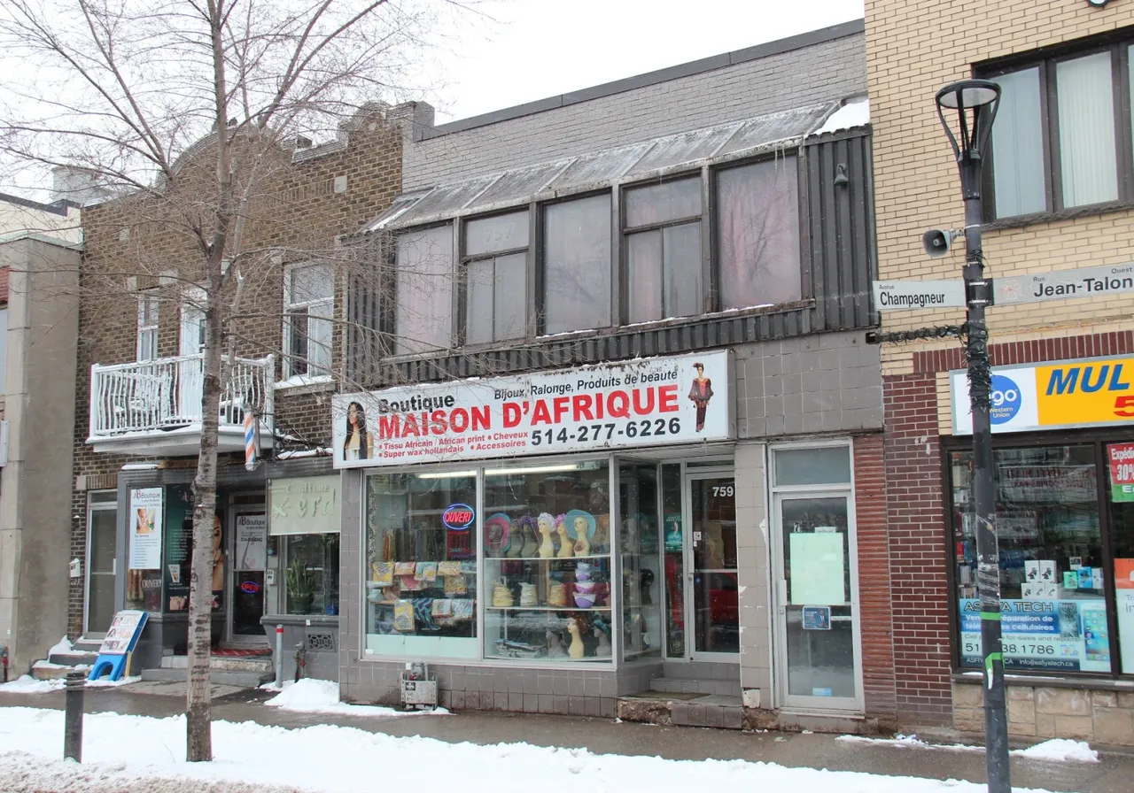 Propriété commerciale à vendre - 757 - 759 Rue Jean-Talon O., Montréal-Ouest, H3N 1S3