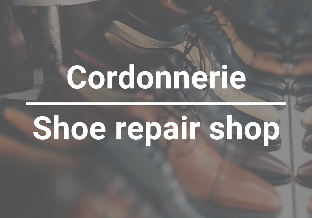 Arthur's shoe repair store