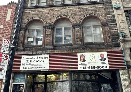Commercial Property for Sale - 1615-1617 Boul. St-Laurent, Montreal (Downtown), H2X 2S9