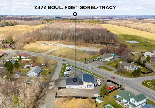 Propriété commerciale à vendre - 2872 Boul. Fiset, Ste-Anne-De-Sorel, J3P5J5