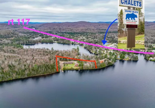 Commercial Property for Sale - 19 Ch. de la Presqu'île, Lac-Saguay, J0W 1L0