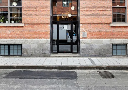 Propriété commerciale à vendre - 643 Rue Wellington, Montréal (Vieux-Montréal), H3C1T3