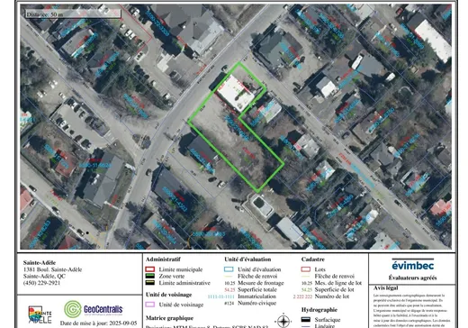 Propriété commerciale à vendre - 146 Rue Morin, Sainte-Adèle, J8B 2P7
