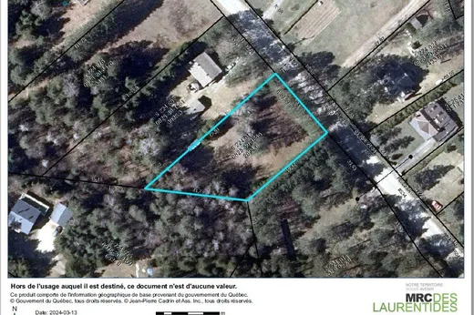 Land for sale -  Ch. Nantel, Mont-Tremblant, J0T1H0