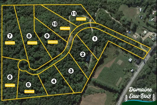 Terrain à vendre - Ch. de Fitch Ch. de Fitch Bay, Canton De Stanstead, J1X3W4