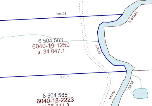 Terrain à vendre -  Ch. de la Ferme-Joseph, Maniwaki, J9E 3A8