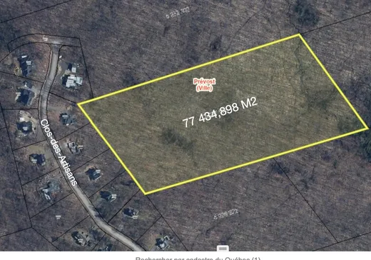 Land for sale -  Rue du Clos-des-Artisans, Rivière-Rouge, J0T1T0