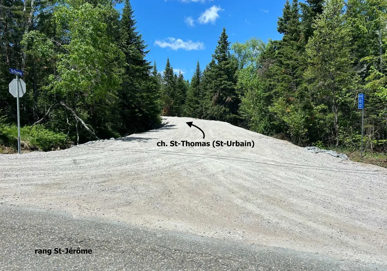 Land for Sale - 51 Ch. St-Thomas, Saint-Urbain, G0A 4K0