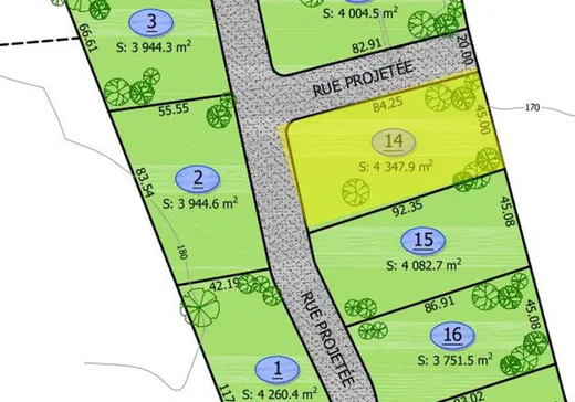 Land for sale -  Ch. St-Charles, Val-des-Monts, J8N7P3