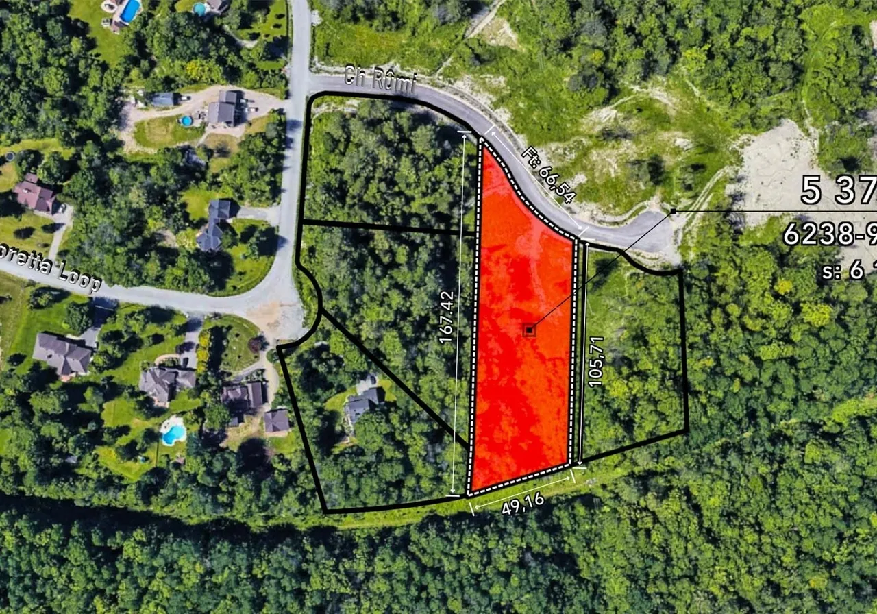 Land for Sale -  Ch. Rûmi, Gatineau, J9B 1L8