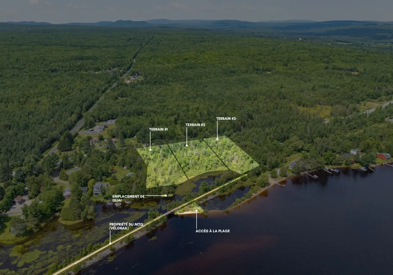 Land for Sale -  Ch. de la Baie-Lafrance, Beaulac-Garthby, G0Y 1B0