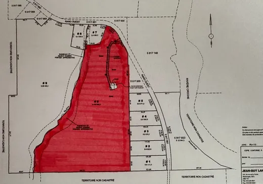Terrain à vendre - 6 Rang O., La Croche, G0X1R0