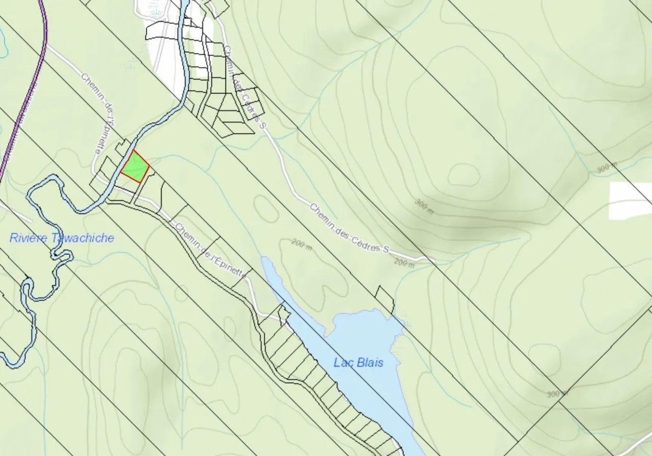 Land for Sale -  Ch. de l'Épinette, Lac-aux-Sables, G0X 1M0