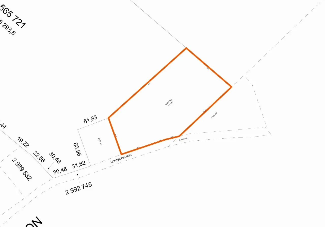 Terrain à vendre -  Mtée Gagnon, Val David, J0T 2N0