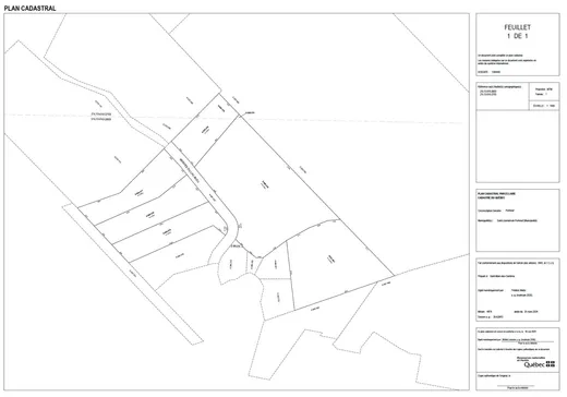 Land for Sale -  Mtée du Lac-Bleu, St-Leonard-De-Portneuf, G0A 4A0