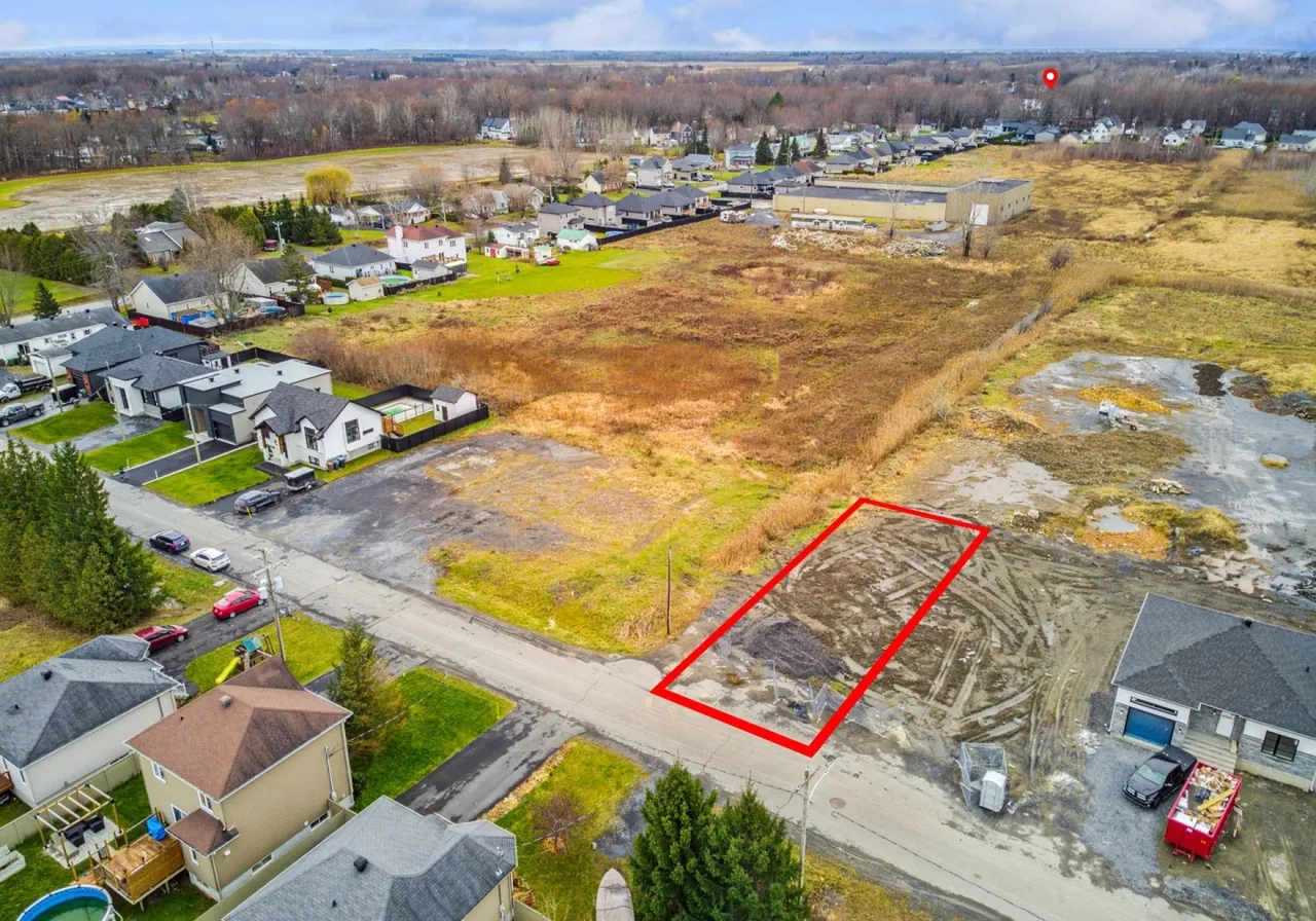 Terrain à vendre -  Rue Paquin, Saint-Jean-sur-Richelieu, J2X 4Y3