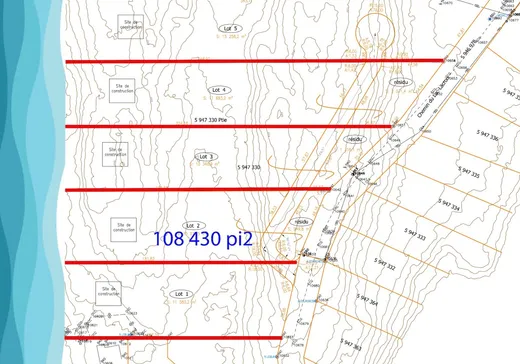 Land for Sale -  Ch. du Lac-Lacroix, Lac-Cayamant, J0X 1Y0