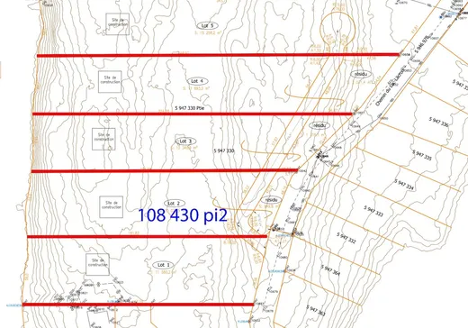 Land for Sale -  Ch. du Lac-Lacroix, Lac-Cayamant, J0X 1Y0