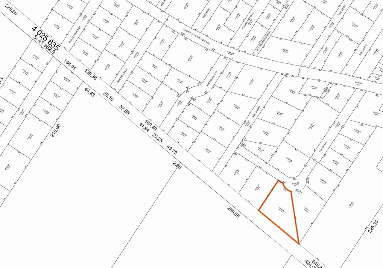 Terrain à vendre -  Rue Gilles, Rigaud, J0P 1P0