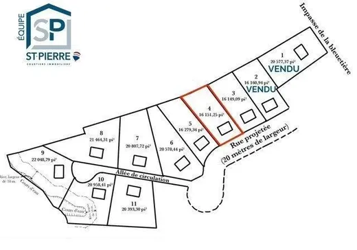 Land for Sale -  Rue Non Disponible-Unavailable, Granby, J2J 0C4