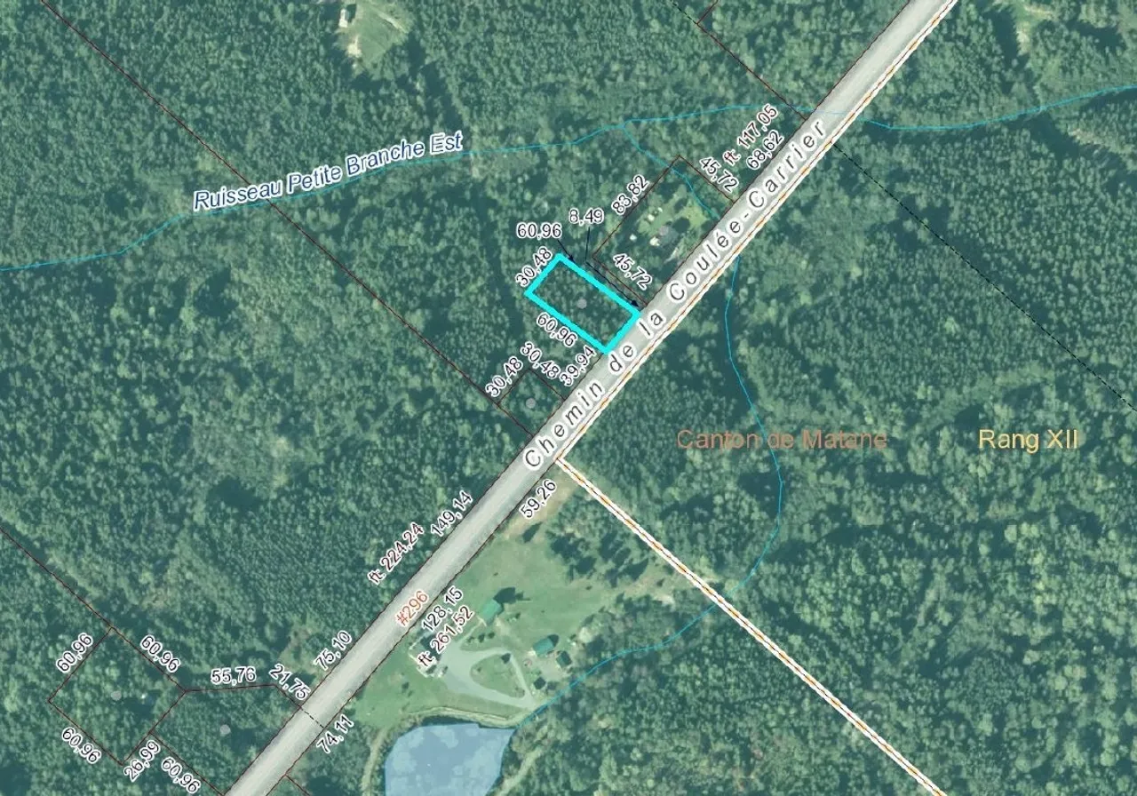 Land for Sale -  Ch. de la Coulée-Carrier, Matane, G0J 3C0