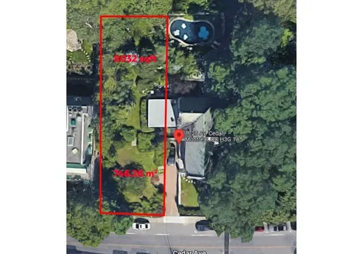 Land for sale - 1725 Av. Cedar, Montreal-Downtown, H3G1A5