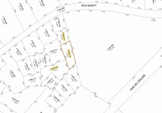 Land for Sale -  Rue Maurice-Monty, Val David, J0T 2N0