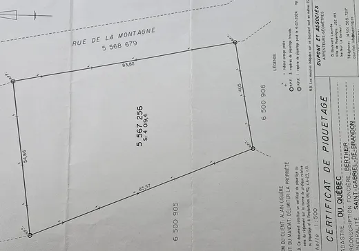 Land for Sale - 01 Ch. des Patriotes, Saint-Gabriel, J0K 2N0