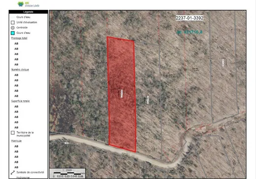 Land for Sale -  Ch. des Sternes, Nominingue, J0W 1R0