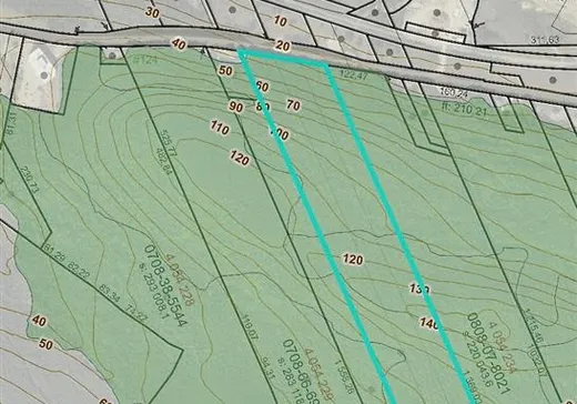 Land for Sale -  Mtée de Sandy-Beach, Gaspé, G4X 2B3