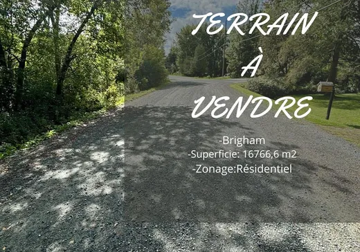 Land for sale -  Ch. Decelles, Brigham, J2K4S5