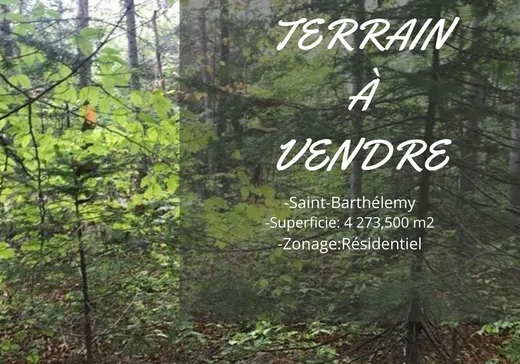 Terrain à vendre -  Rg Bel-Automne, Saint-Barthélemy, J0K1X0