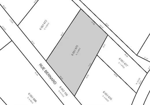 Terrain à vendre -  Rue Bernard, Ste-Émelie-de-l'Énergie, J0K 2K0
