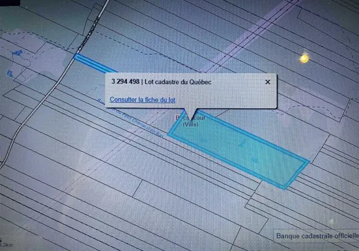 Terrain à vendre - 7505 Ch. Louis-Riel, Trois-Rivières, G9H 2X5