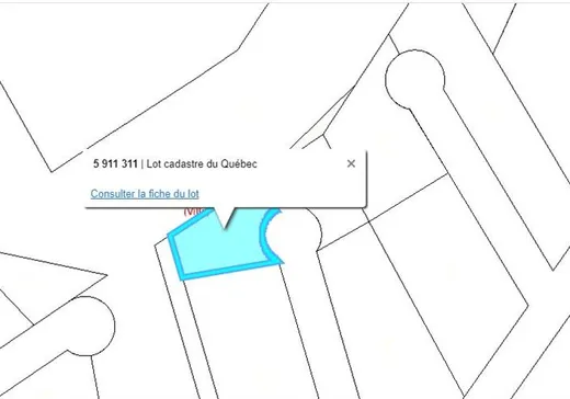 Terrain à vendre -  Ch. du Lac-Pearl, Sainte-Agathe-des-Monts, J8C 2Z7