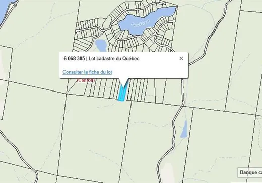 Land for Sale -  Ch. des Micmacs, Harrington, J8G 2S6