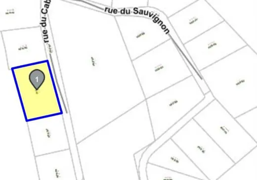 Land for Sale -  Rue du Cabernet, Chertsey, J0K 3K0