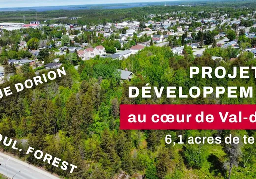 Terrain à vendre -  Boul. Forest, Val-d'Or, J9P2L3