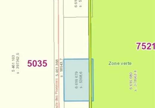 Terrain à vendre -  Route des Pionniers, Rouyn-Noranda, J0Z 1K0