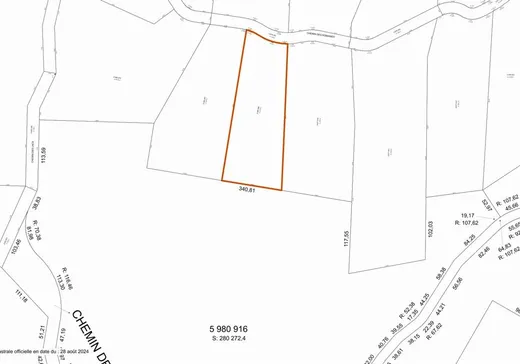 Land for Sale - 28 Ch. des Domaines, Wentworth, J8H 0A2