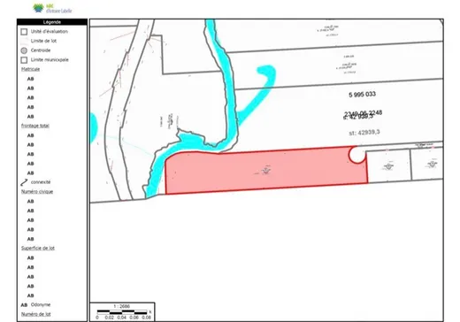 Land for sale -  Ch. Despatis, Rivière-Rouge, J0T1T0