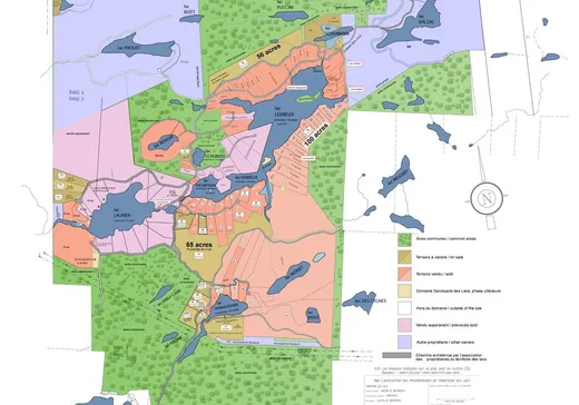 Terrain à vendre - 65 Ch. des Lacs, Wentworth, J8H 0A2