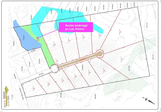 Terrain à vendre -  Ch. Domaine sur le Lac, Ste-Lucie, J0T 2J0