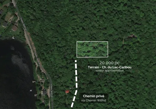 Land for sale -  Ch. du Lac-Caribou, Mont-Blanc, J0T2G0