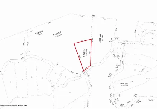 Terrain à vendre -  Ch. des Lacs, Wentworth, J8H0A2
