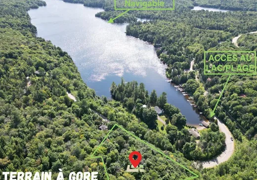 Terrain à vendre -  Ch. du Lac-Barron, Gore, J0V1K0