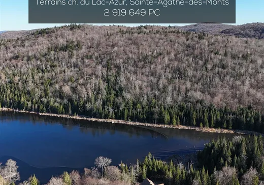 Terrain à vendre -  Ch. du Lac-Azur, Sainte-Agathe-des-Monts, J8C2Z7