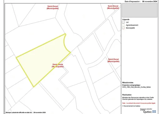 Land for Sale -  Ch. du Domaine-Forget, St-Donat-De-Montcalm, J0T 2C0