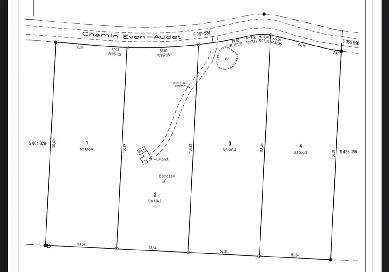 Land for Sale - 910 Ch. Even-Audet, Saint-Georges, G5Z 1M5