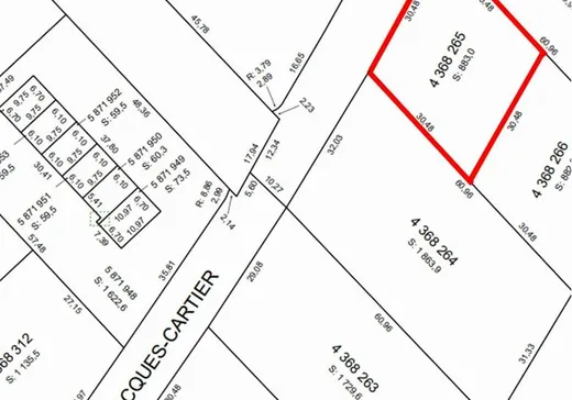 Terrain à vendre - 428 Boul. Jacques-Cartier, Shannon, G3S 1G4